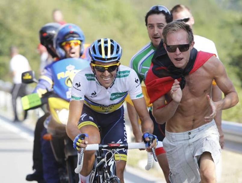 Vuelta 2012, Contador conquista la sua prima Vuelta. Ecco la vittoria nella 17esima tappa con arrivo a Fuente D. Reuters